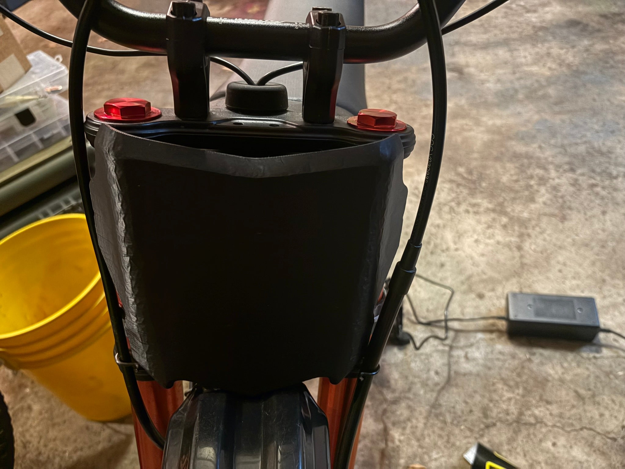 3D Printed eBike Front Plate